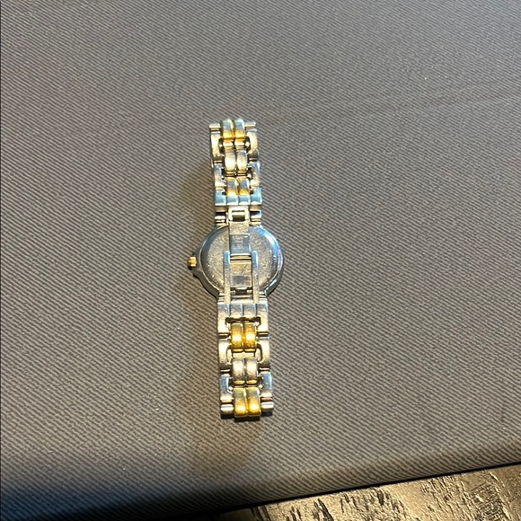 Movado Gold and Silver Two-Tone Watch